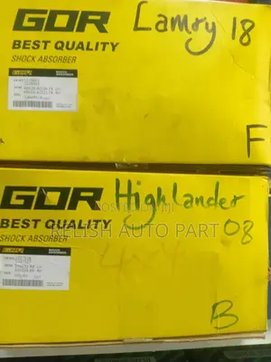 Front and Rear Shocks for Toyota Camry 2018-2020