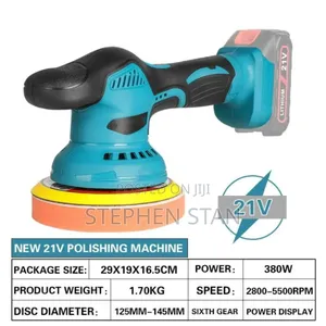 Wireless Handheld Car Waxing and Polishing Machine With Long-Lasting
