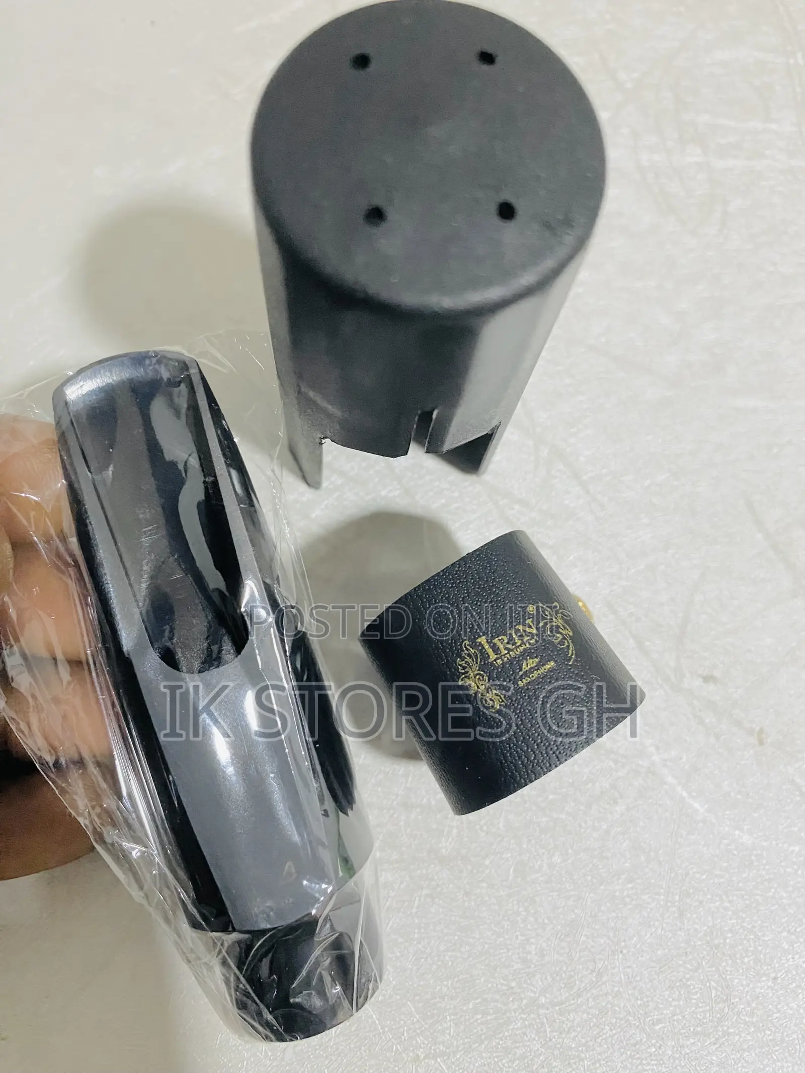 Saxophone Mouthpiece Alto Set Ligature Clip and Cap