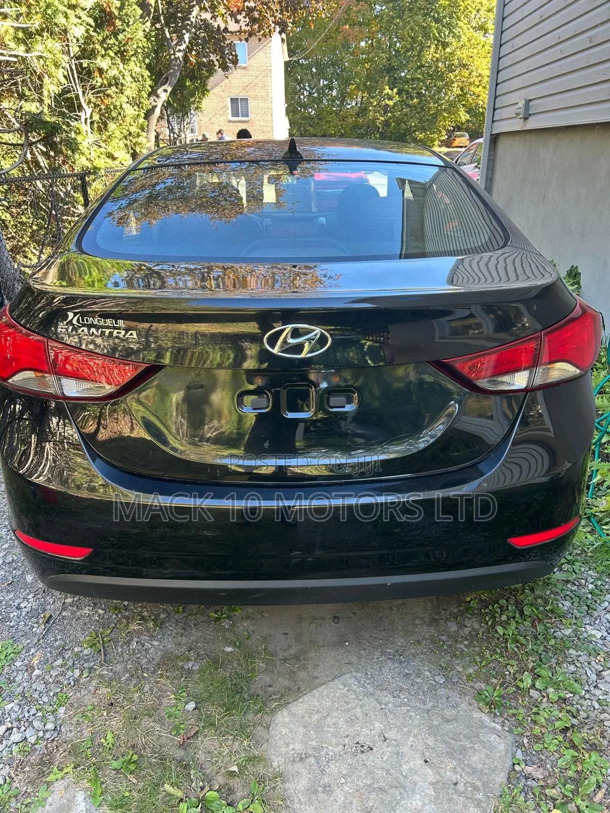 Hyundai Elantra SE 4dr Sedan (1.8L 4cyl 6A) 2015 Black