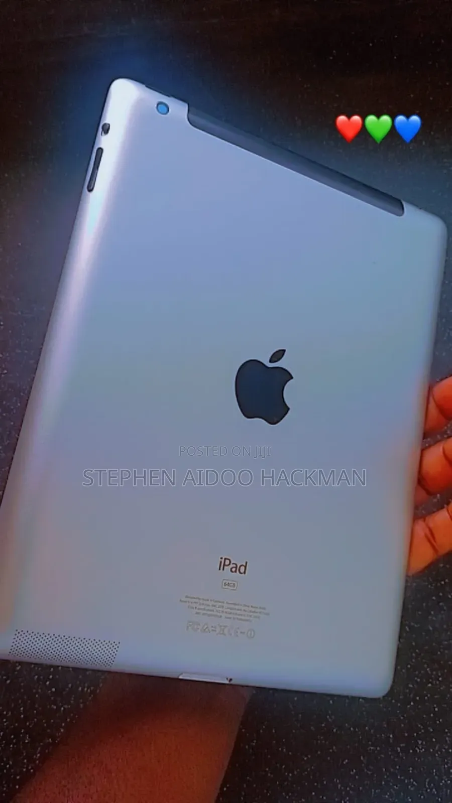 Apple iPad 3 Wi-Fi + Cellular 64 GB Silver