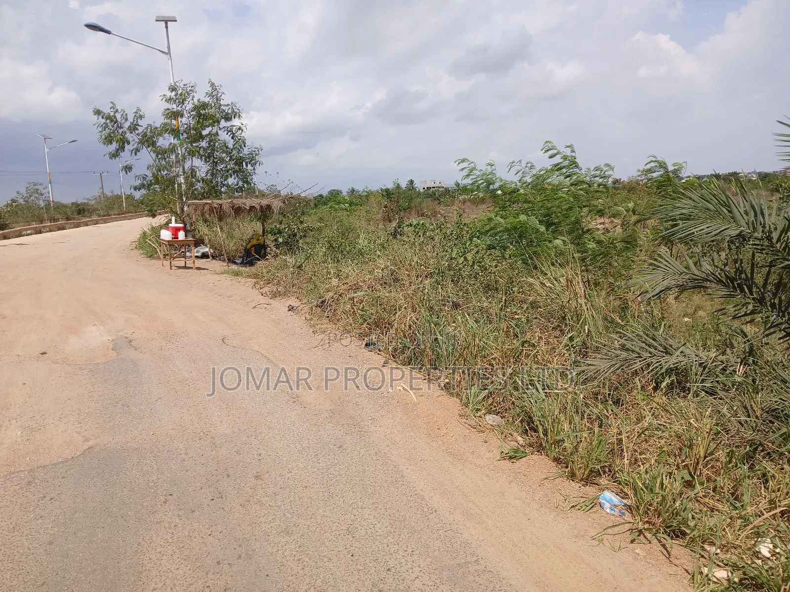Plots on the Main Road for Sale at the Ashalaja