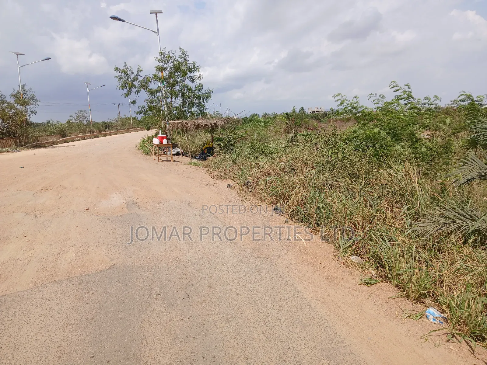 Plots on the Main Road for Sale at the Ashalaja