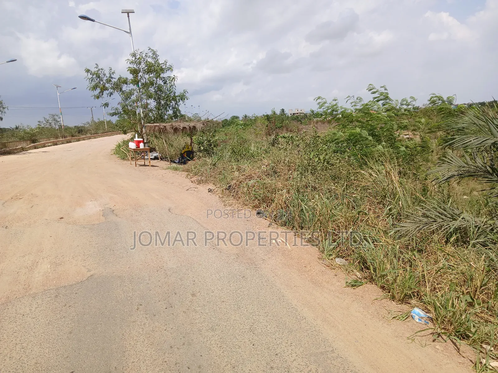 Plots on the Main Road for Sale at the Ashalaja