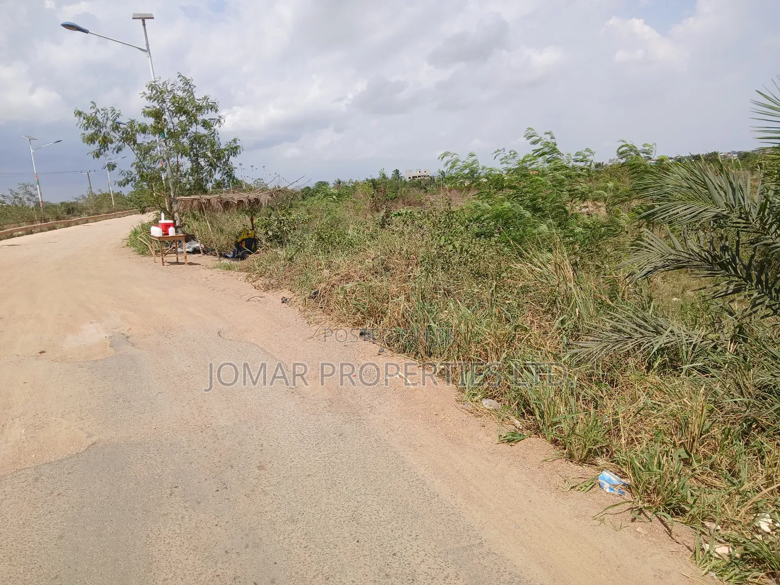 Plots on the Main Road for Sale at the Ashalaja