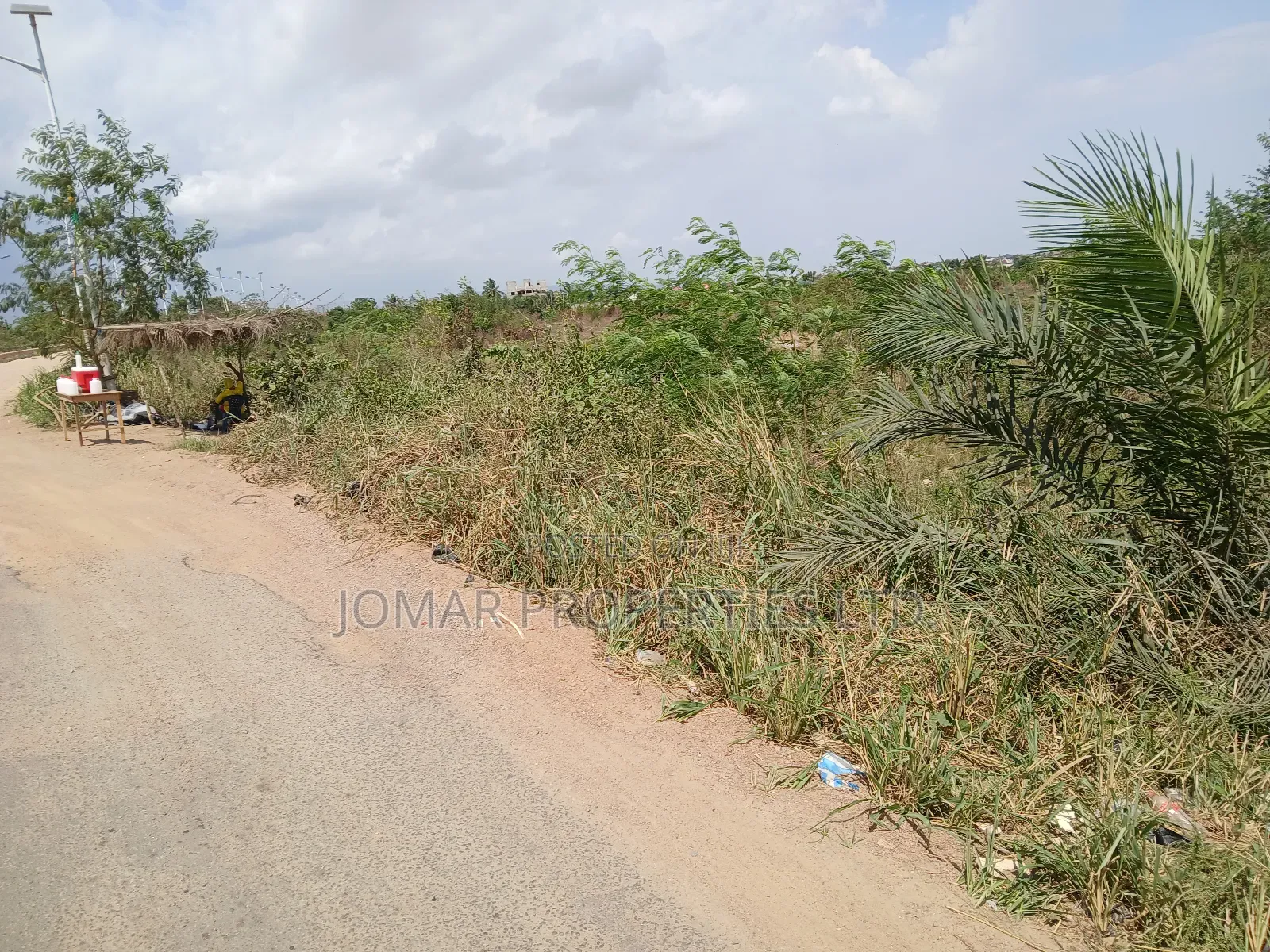 Plots on the Main Road for Sale at the Ashalaja