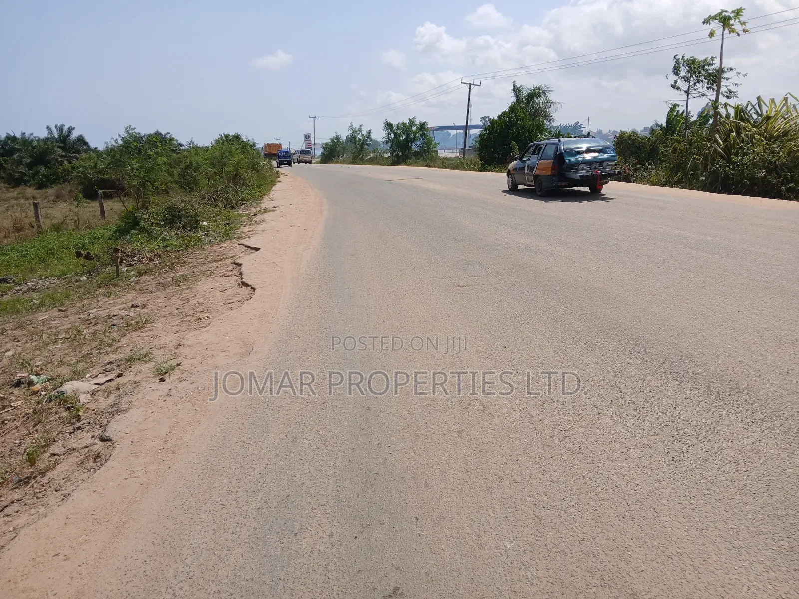 Plots on the Main Road for Sale at the Ashalaja