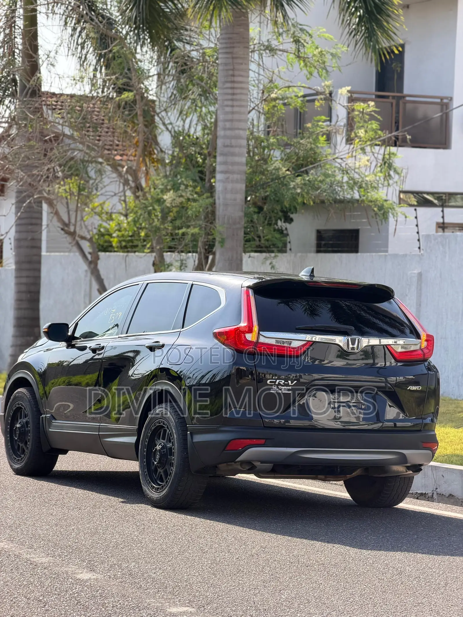 Honda CR-V EX AWD 2018 Black