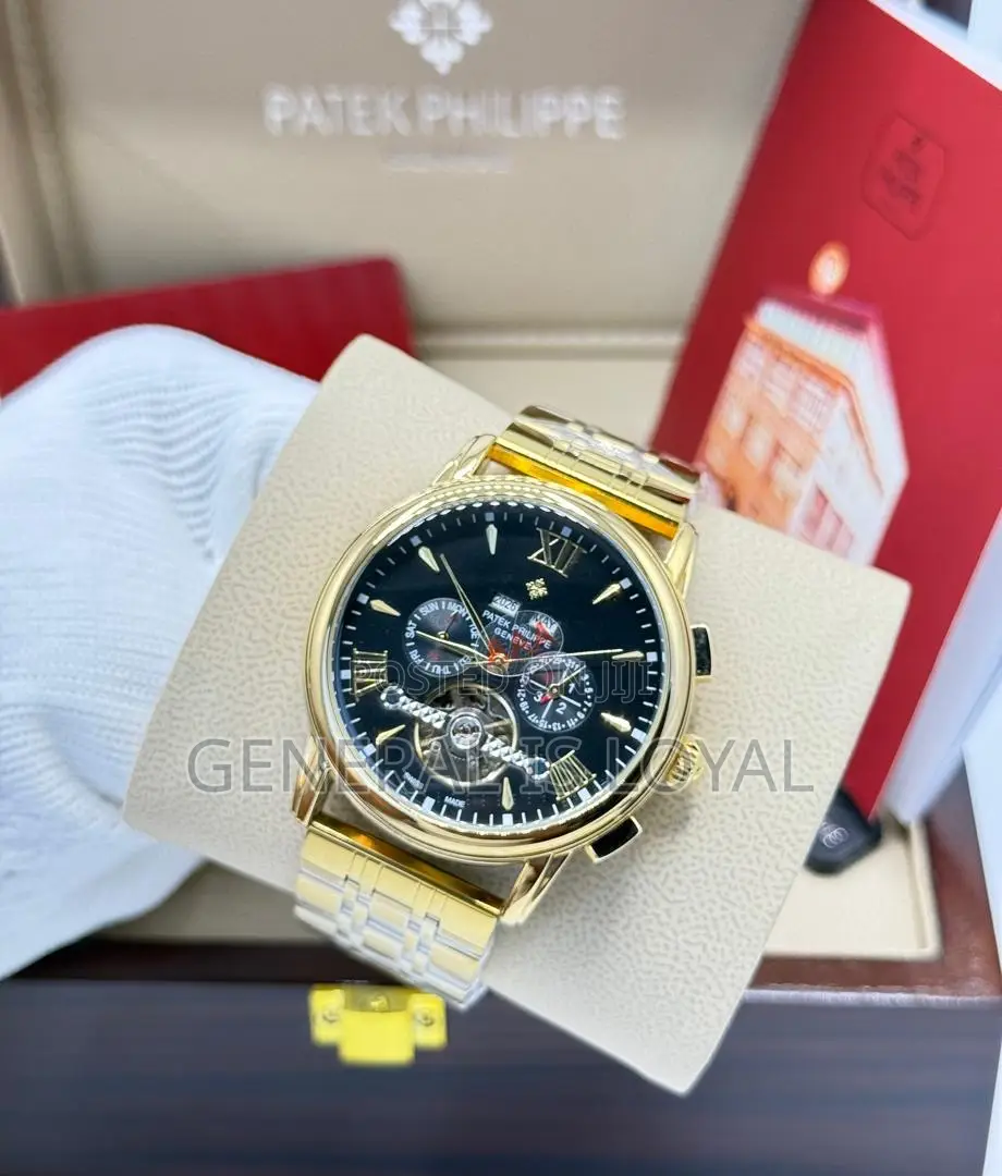 Patek Philippe Gold Automatic Stainless Mens Watch