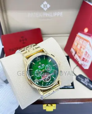 Patek Philippe Gold Automatic Stainless Mens Watch