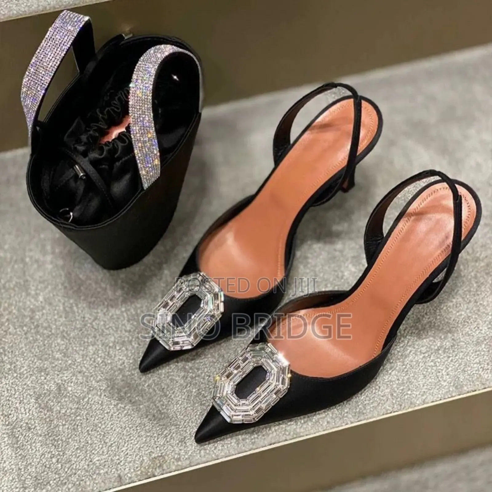 Black Half Shoe