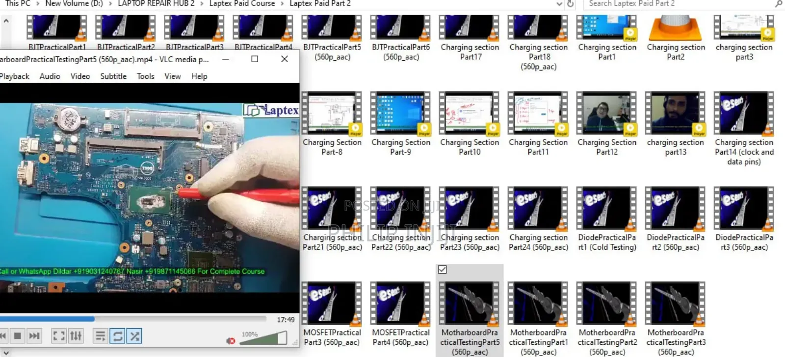 Laptop Chip-Level Repair Course (Video + Ebook 20gb)