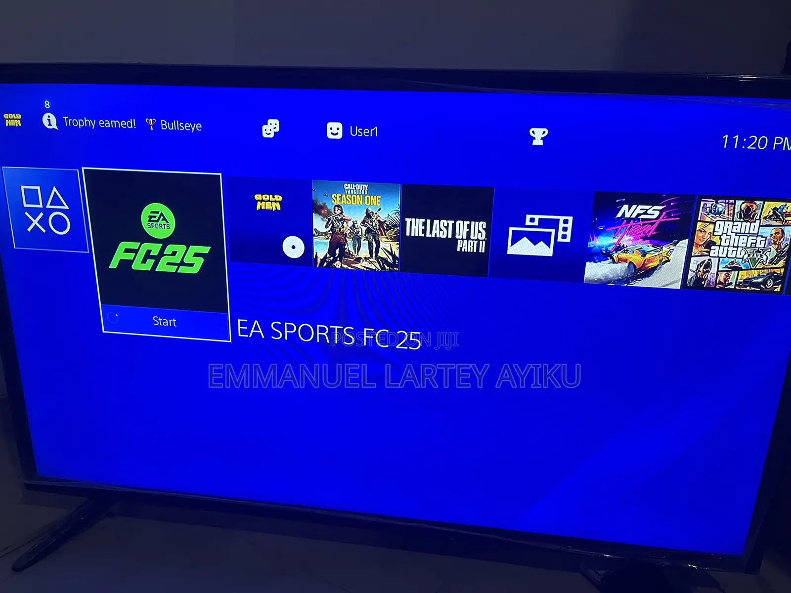 Ps4 Slim (1terabyte) Jailbreak Cd With 5 Games Plus 2 Free Gaming Cd’S