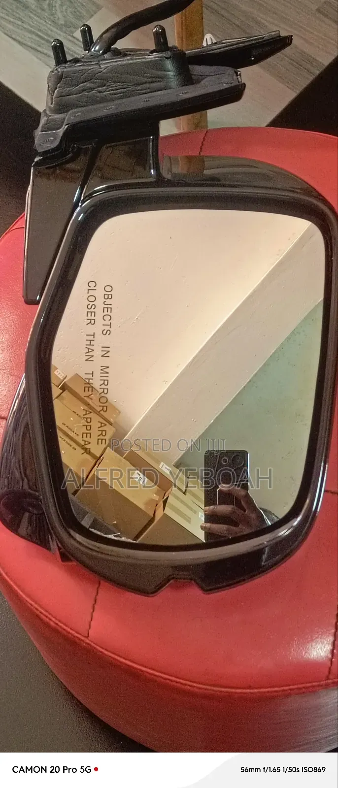 Honda Pilot 2016-2022 Mirror With Camera and Light