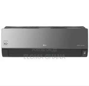 Sleek Minimalist Mirror Lg Artcool Dual Inverter Air Conditioner.
