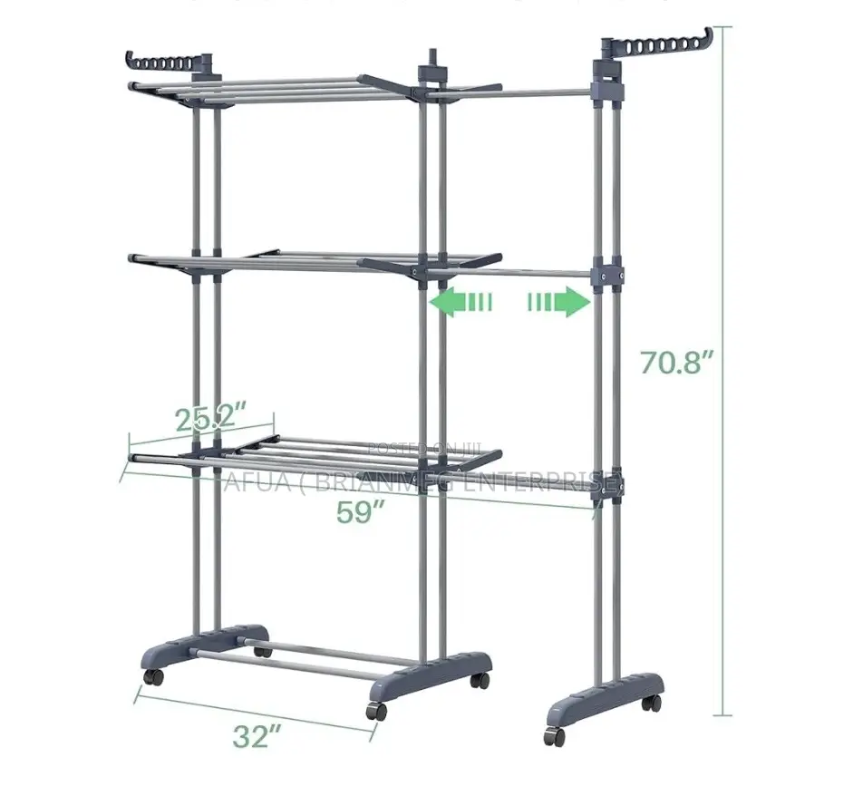 Double Foldable Drying Line