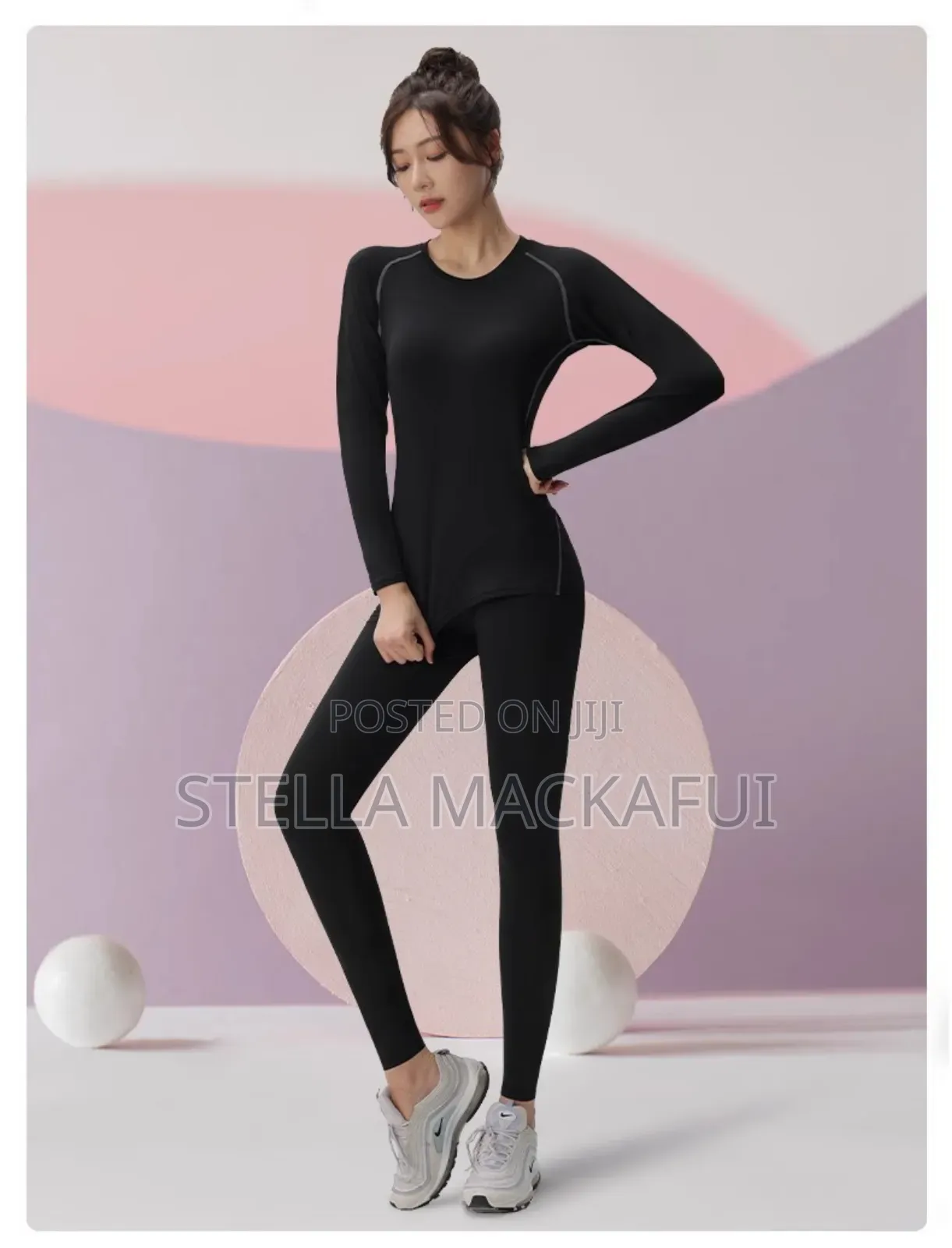 Ladies Thermal Active Wear Set