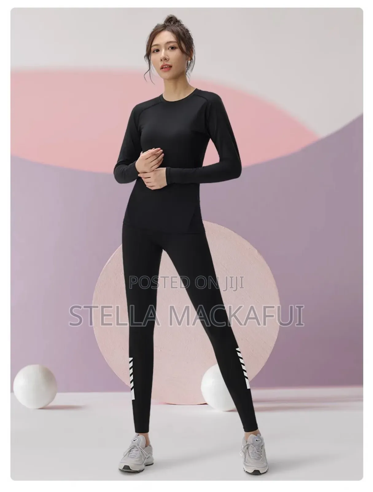 Ladies Thermal Active Wear Set