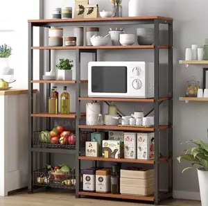 5 Tier Shelves Storage Cabinet
