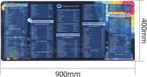 Ultra-Large Size Mouse Pad Computer Office Shortcuts Desk Pad