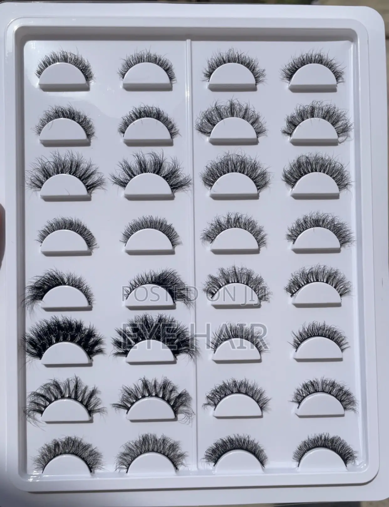 Assorted Human Hair Strip Mink Lashes . Bridal Set