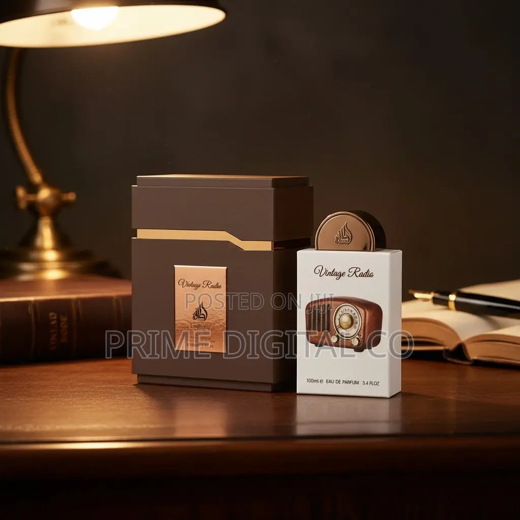 Vintage Radio by Lattafa – Bold Long Lasting Fragrance (100ml)
