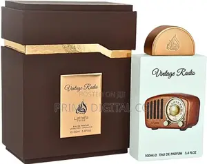 Vintage Radio by Lattafa – Bold Long Lasting Fragrance (100ml)