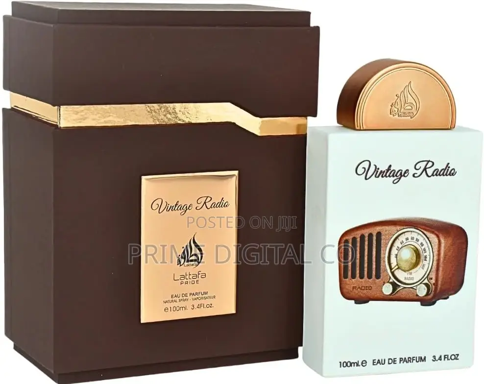 Vintage Radio by Lattafa – Bold Long Lasting Fragrance (100ml)