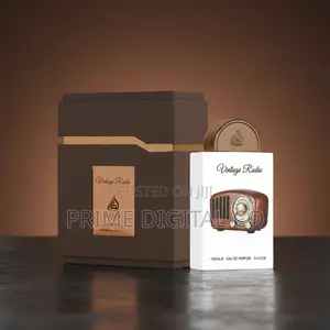 Vintage Radio by Lattafa – Bold Long Lasting Fragrance (100ml)