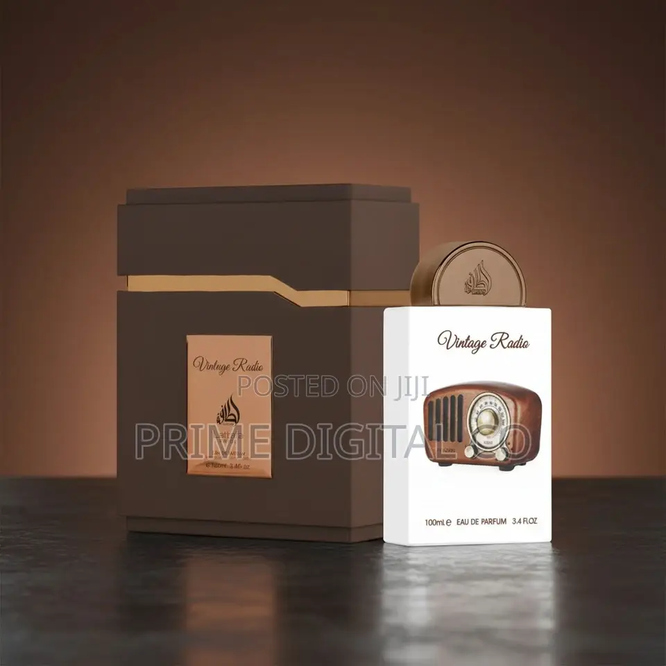 Vintage Radio by Lattafa – Bold Long Lasting Fragrance (100ml)