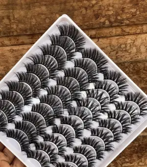 Human Hair Long Strip Lashes Instock
