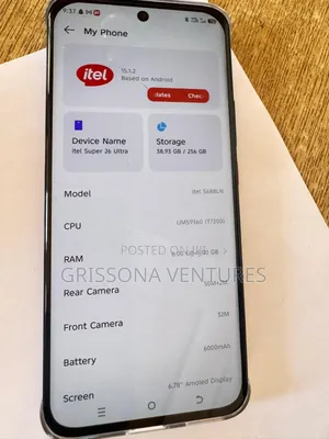 Itel S26 Ultra 256 GB Blue
