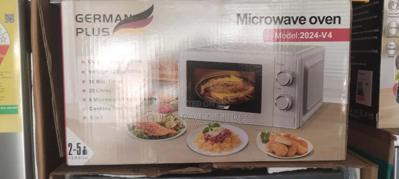 German Plus 20ltrs Microwave