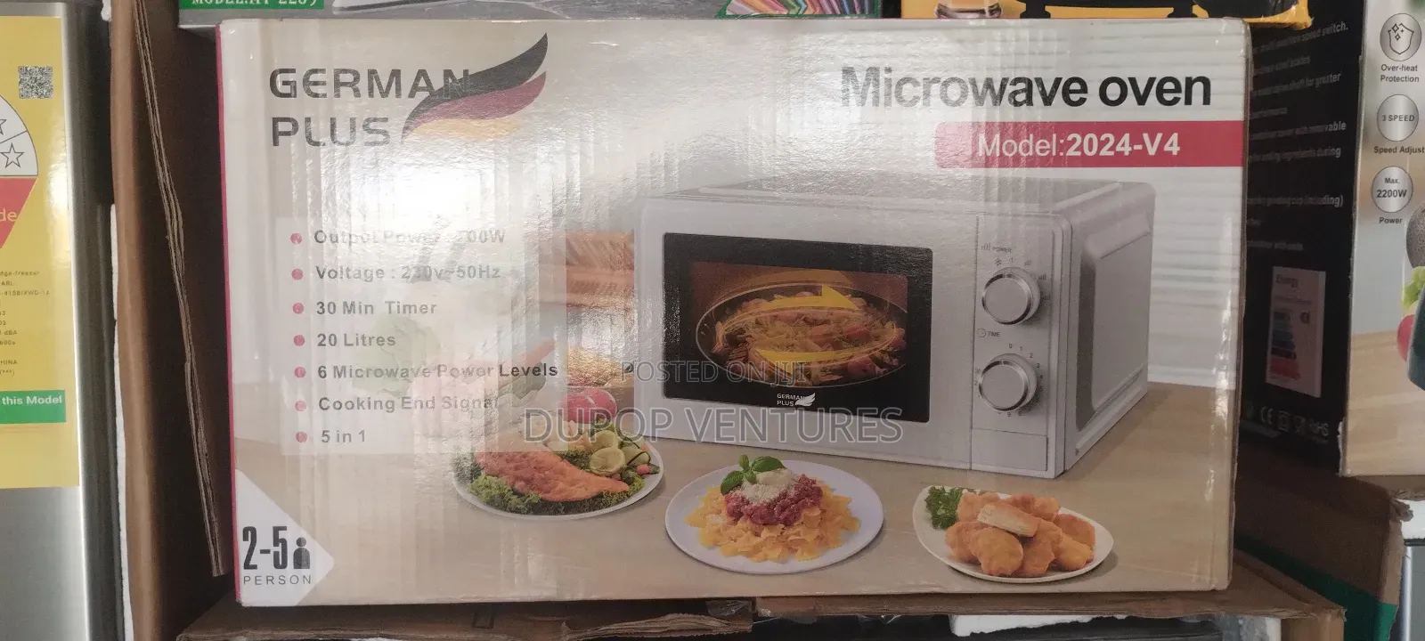 German Plus 20ltrs Microwave