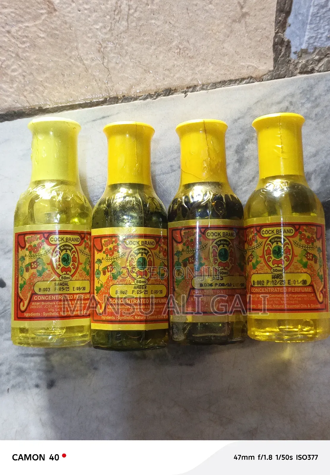 Sandal Oil, Oud Oil, Amber Oil And Ward Oil For Spiritual Purpose.