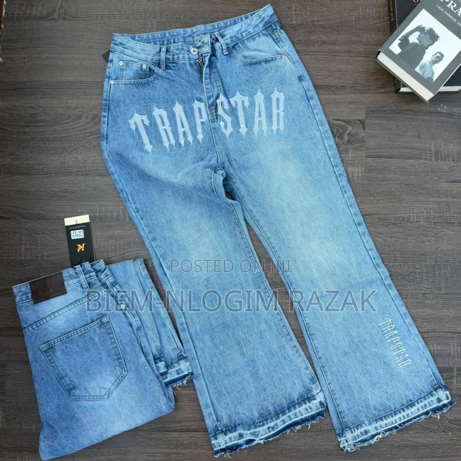 Traptar N Armani Vintage Baggy Jeans Available in Stock