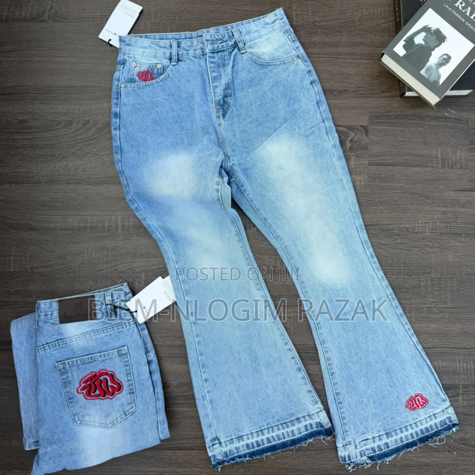 Traptar N Armani Vintage Baggy Jeans Available in Stock