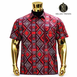 Stylish Men’S African Print Shirts – Custom Made”