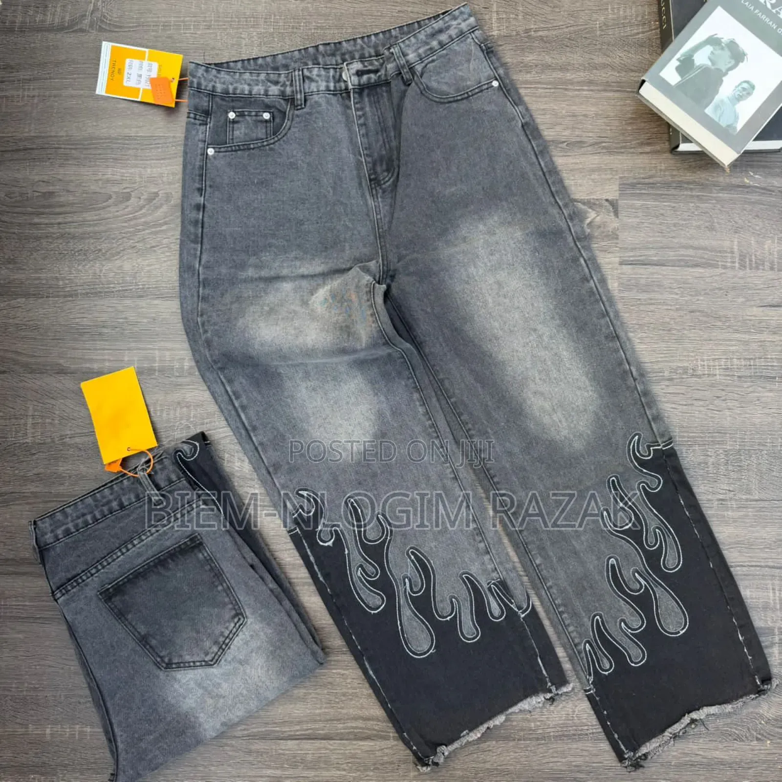 Traptar N Armani Vintage Baggy Jeans Available in Stock