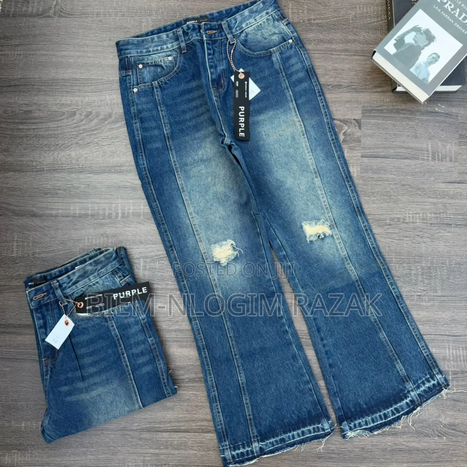 Traptar N Armani Vintage Baggy Jeans Available in Stock