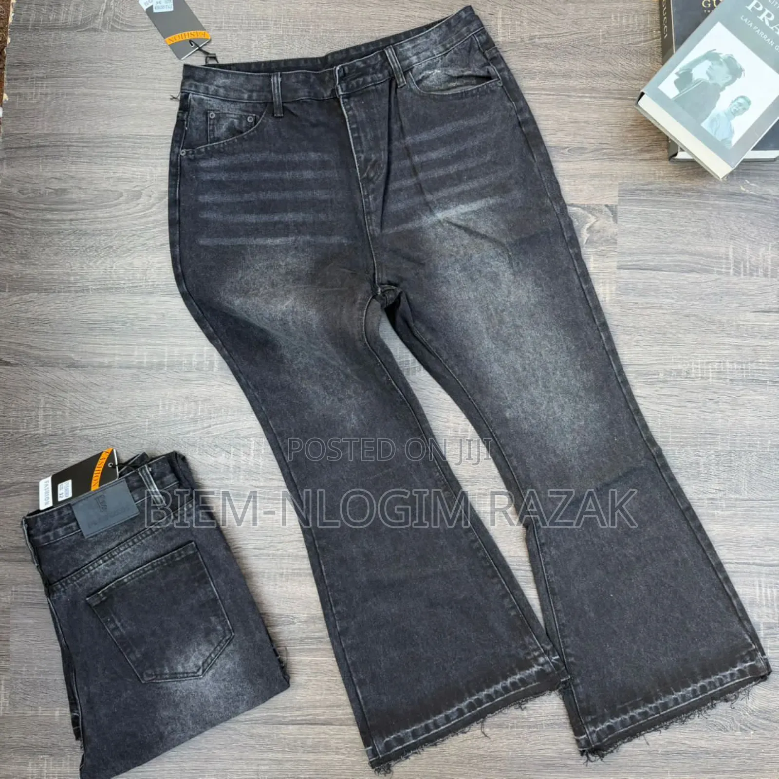 Traptar N Armani Vintage Baggy Jeans Available in Stock