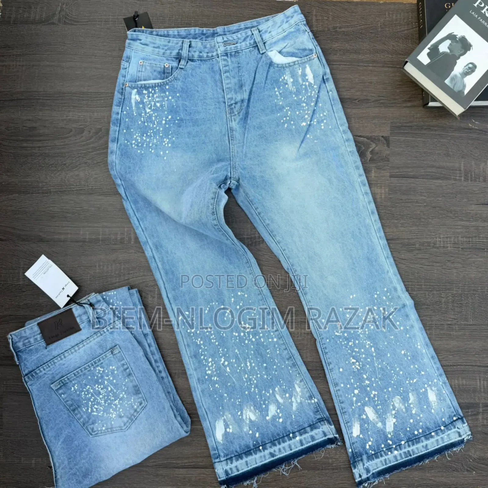 Traptar N Armani Vintage Baggy Jeans Available in Stock