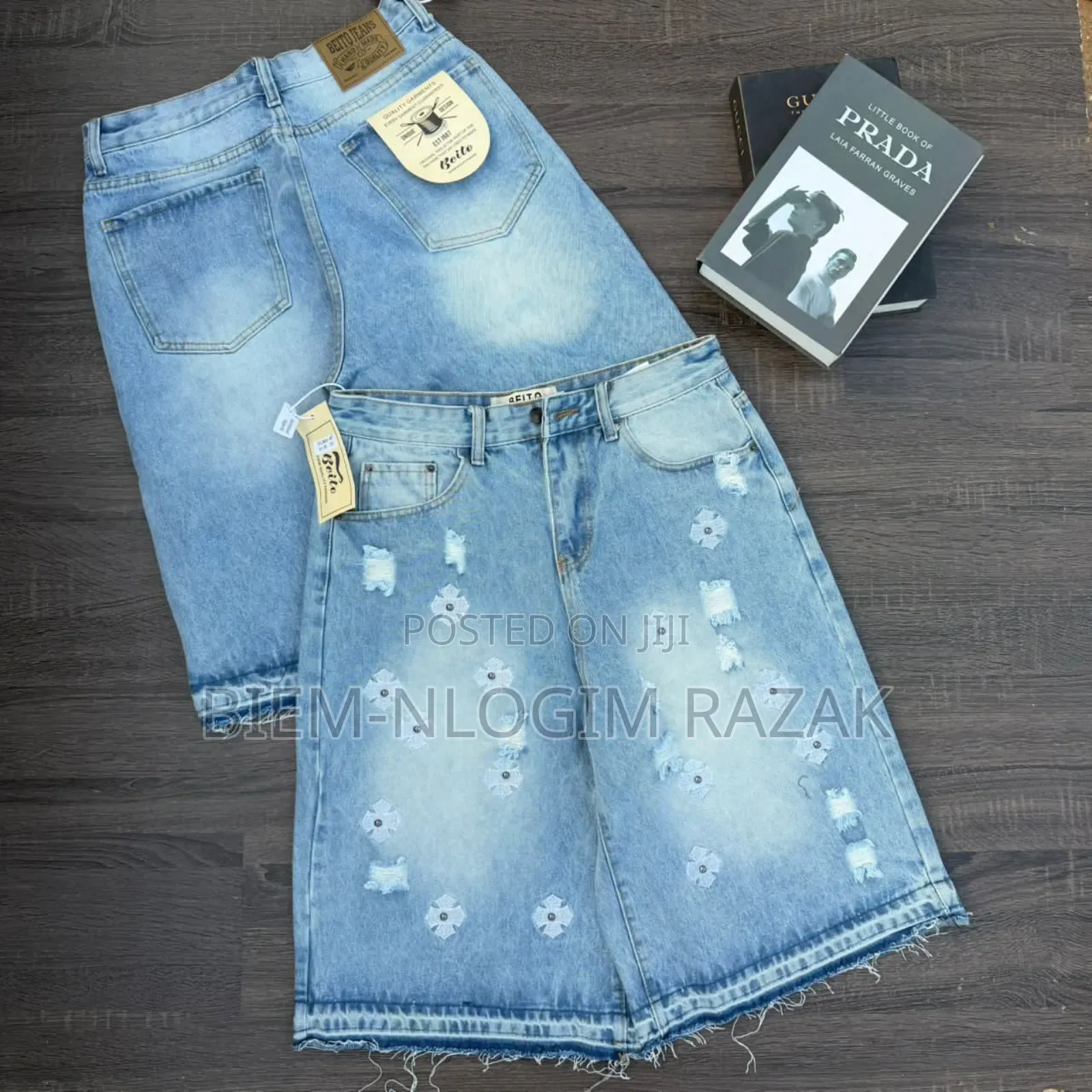 Traptar N Armani Vintage Baggy Jeans Available in Stock