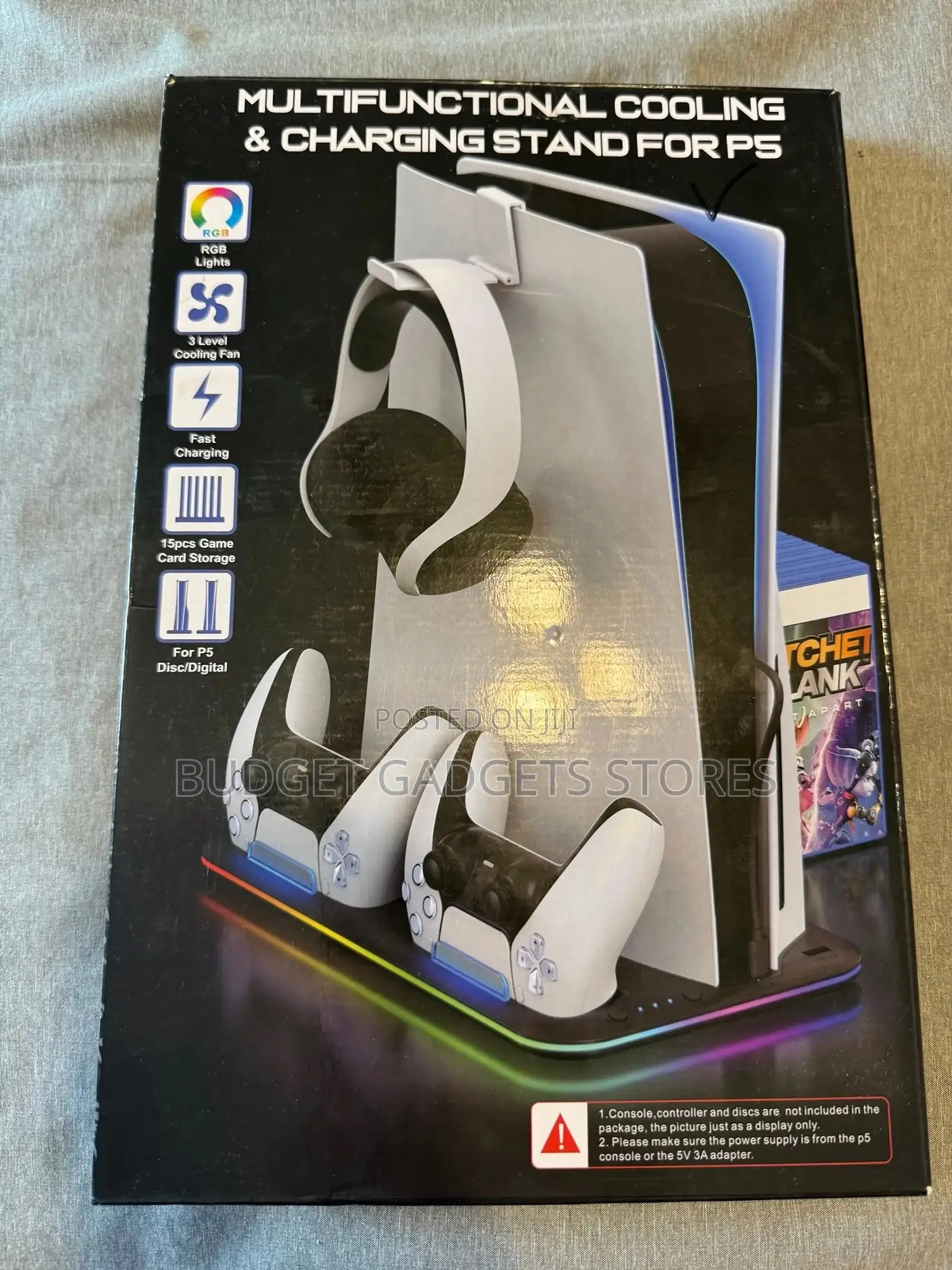 Charging and Cooling Stand for Ps5 ( All Models)