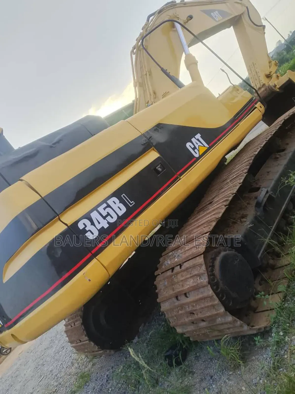 Caterpillar 345b L Crawler Excavator.