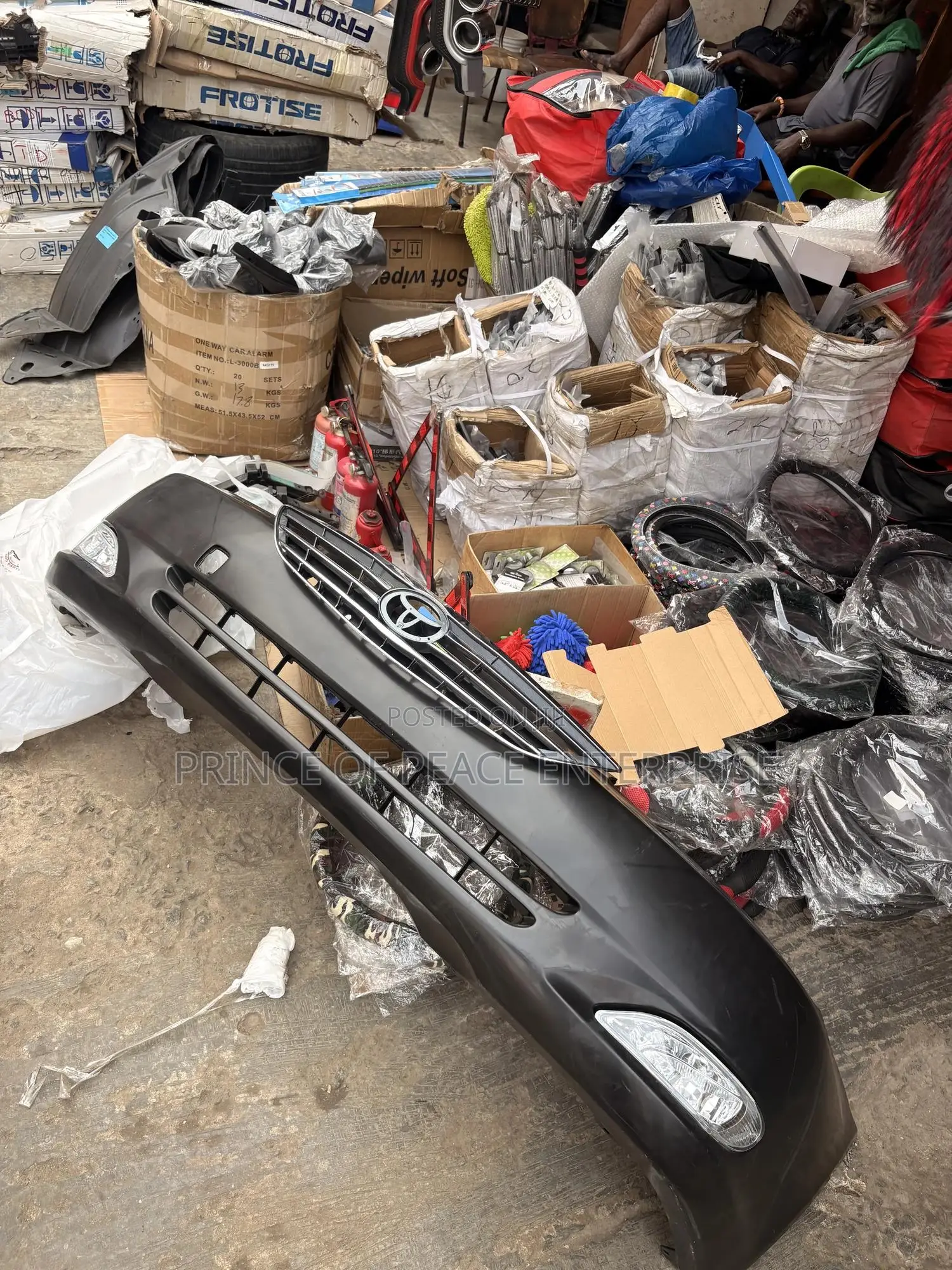 Camry 2004 ( Owusu Ansah ) Complete Front Bumper