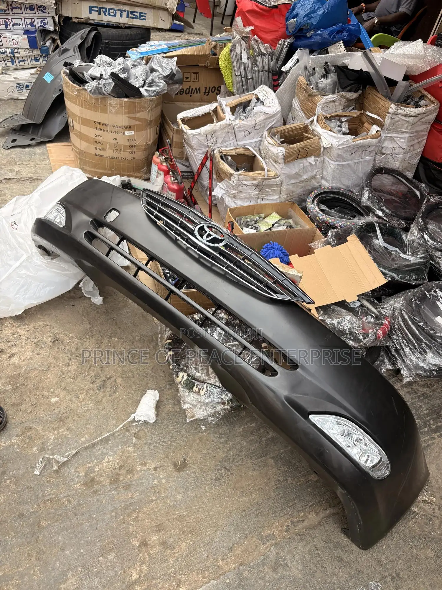 Camry 2004 ( Owusu Ansah ) Complete Front Bumper