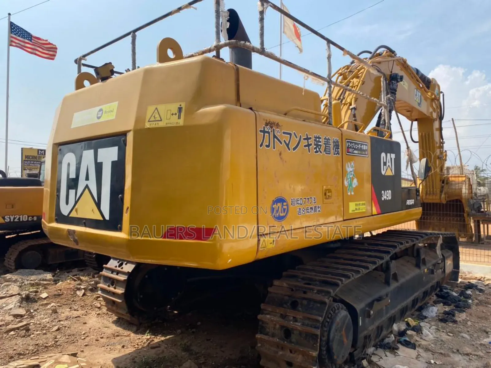 Caterpillar 349d Hydraulic Excavator