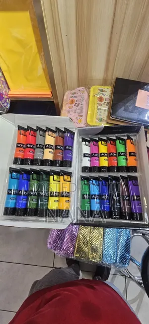 Acrylic Paints 24 Colours