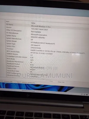 Laptop HP EliteBook 840 G7 16GB Intel Core i5 SSD 512GB